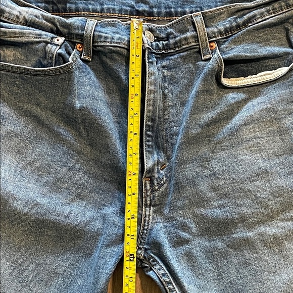 Levi's Men 505 Straight Leg Relaxed Fit Jeans Outdoor Causal High Waist - Picture 11 of 14